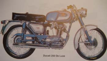Ducati 250 De Luxe (azul/plata)